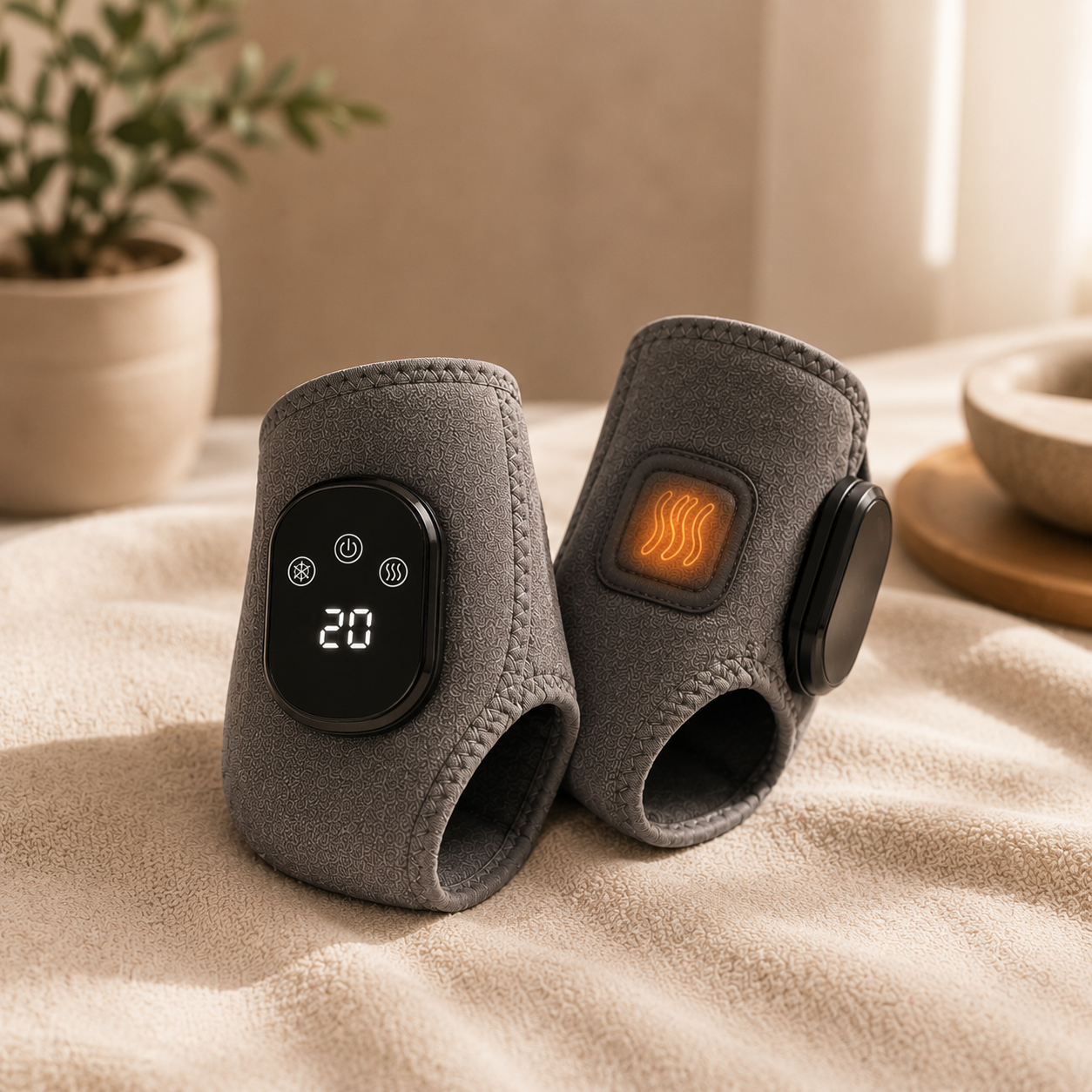 OrthoPulse™ – Ankle Heat & Vibration Relief Wrap