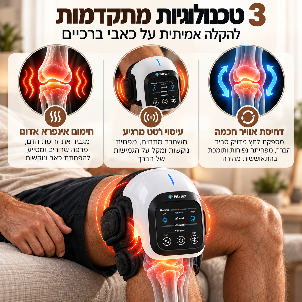 OrthoKnee™ – Immediate relief for knee strain and pain