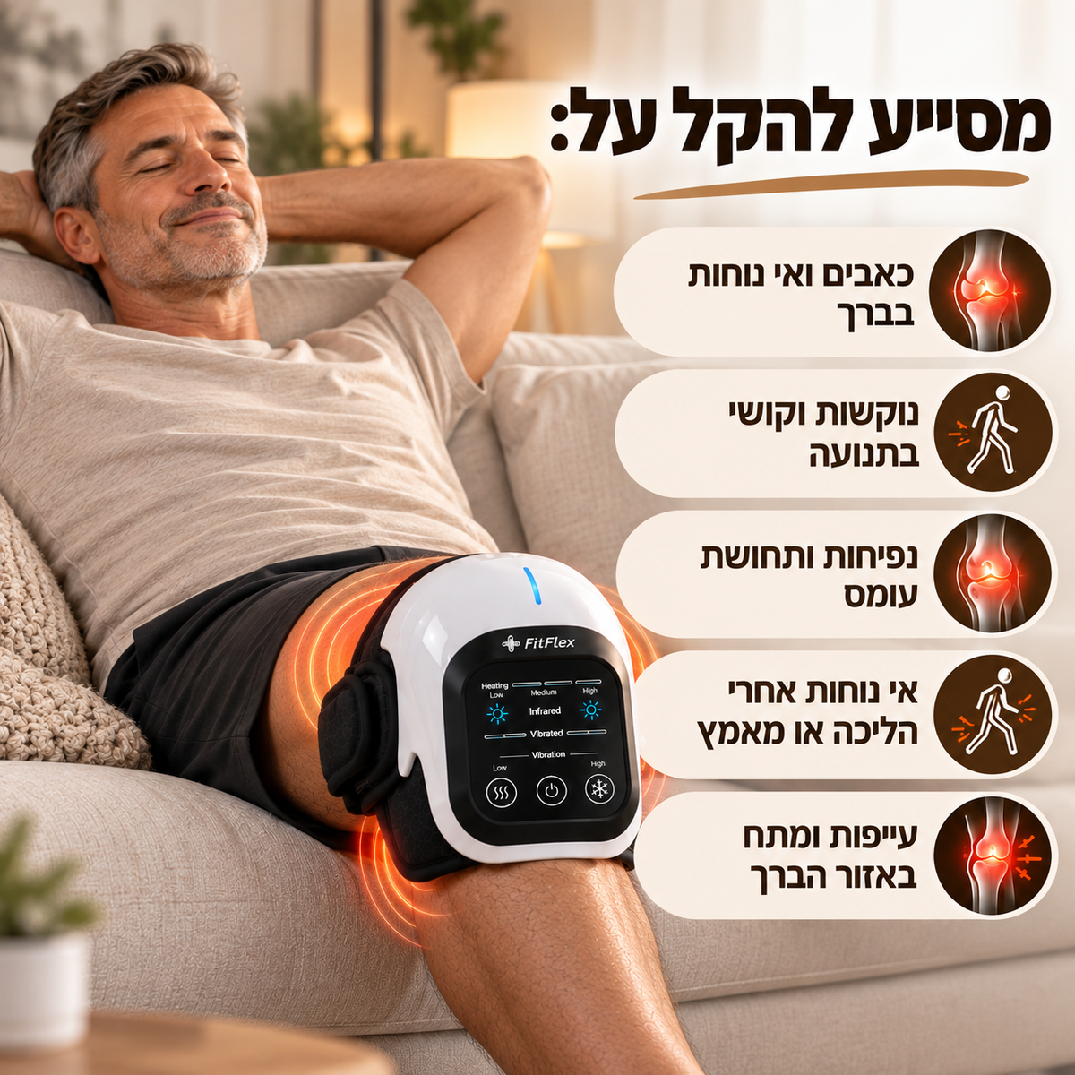 OrthoKnee™ – Immediate relief for knee strain and pain
